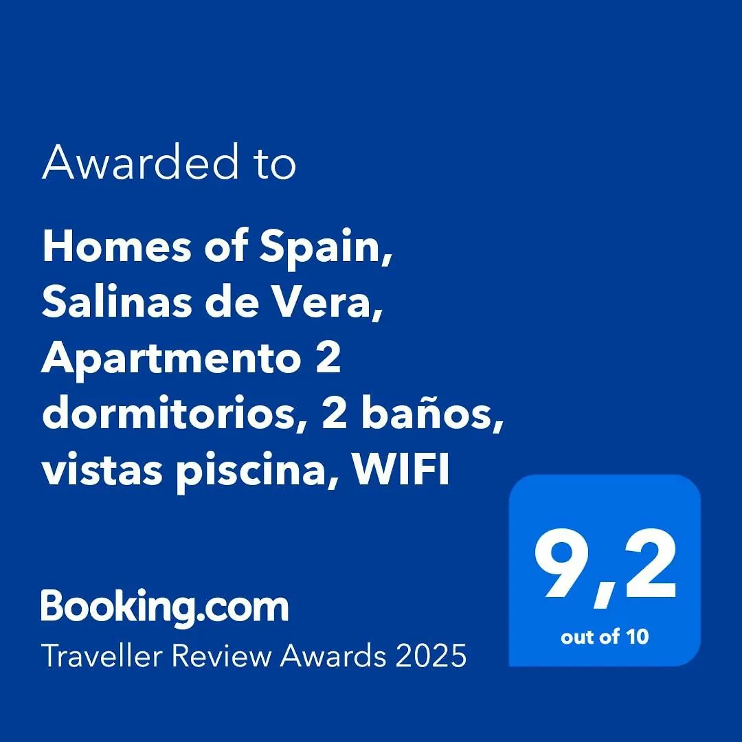 Apartment Homes Of Spain, Salinas De Vera, Apartmento 2 Dormitorios, 2 Banos, Vistas Piscina, Wifi Playas de Vera Spain